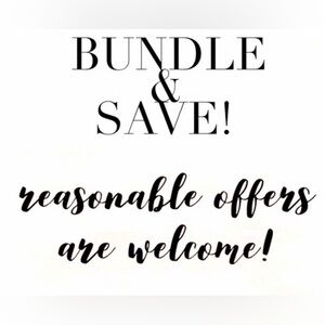 Bundle & Save Graphic Text Print - Black on White